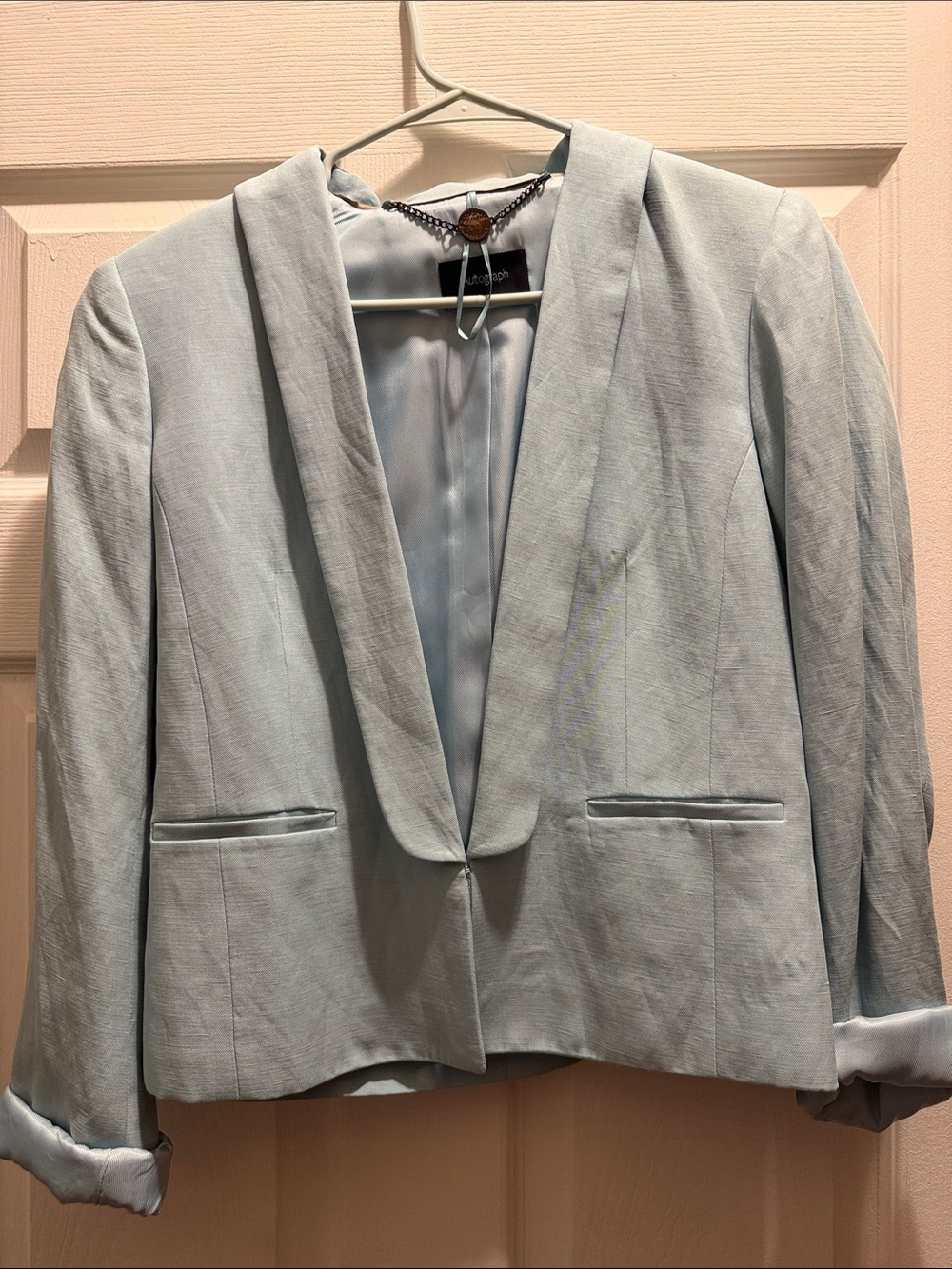 AUTOGRAPH light blue blazer